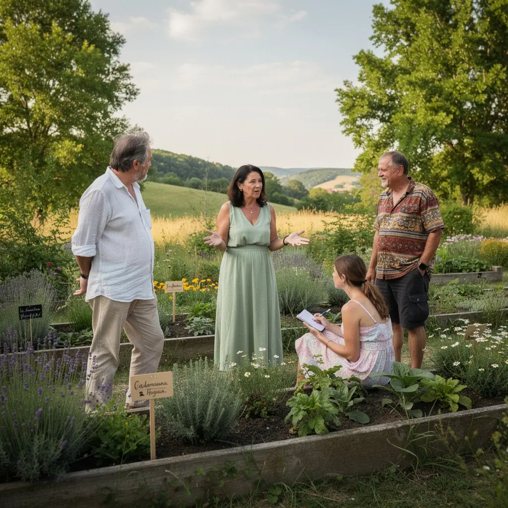 Professional business transformation illustration